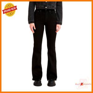 High Rise Flare Jeans, Tight Hip & Thigh Fit, 27x32 Size